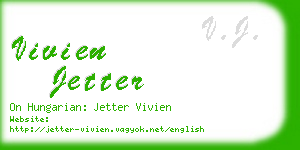 vivien jetter business card